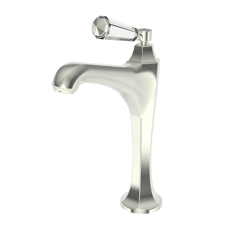 Newport Brass Single Hole Vessel Faucet in Polished Nickel 1233-1-15
